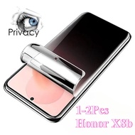 For Honor X8d X8c X8b X8 X8a 4G 5G Privacy Hydrogel Film Without Fingerprint Ulock Screen Protector