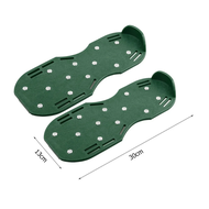 Garden Nail Shoes Grass Loose Soil Tool 5cm Long Nail Lawn Aerator Grass Spikes Shoes Self-Leveling 