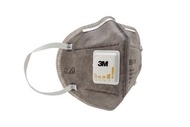 3M™ 9541V 摺疊耳掛式活性碳口罩P2含呼氣閥(獨立包裝)