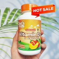 80% Sale!! 05/2025 วิตามินดี 3 แบบเม็ดเคี้ยว สำหรับเด็ก Kids Vitamin D3 All Natural Fruit Flavors 25