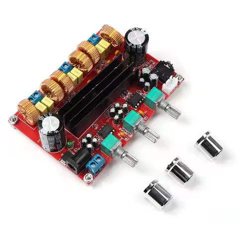 Dual TPA3116D2 Power Subwoofer Amplifier Board 2*50W+100W 2.1 Channel TPA3116 Audio Stereo equalizer