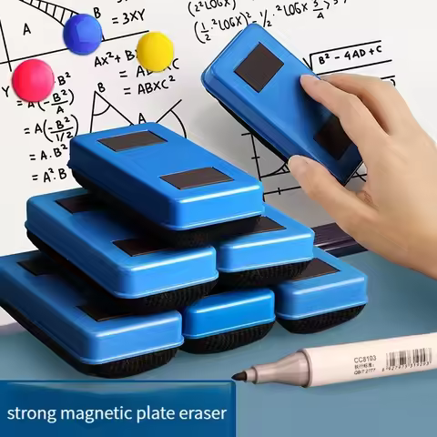 Haile 1/2/3/5Pcs Whiteboard Eraser Plastic Marker Pen Whiteboard Cleaner Eraser Blackboard Eraser Of
