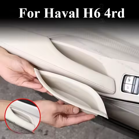 For Haval H6 4rd PHEV HEV 2025 2026 Car Door Storage Box Dedicated Interior Armrest Storage Box Orga