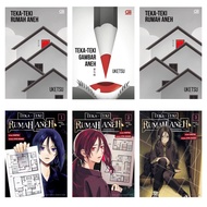 Novel Book Comic Puzzle House Strange Picture - He na le Vol. 1 2 3 4 by Utsu