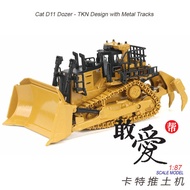 DM 1: 87 Cat D11 Dozer Carter Bulldozer Alloy Engineering Forklift Limingfang Model 85777