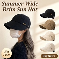 New Sunscreen Hat For Women Summer Sunscreen Breathable Large Brimmed Hat For Women Cycling Sunscree