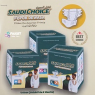 Saudi Choice Adult Diapers Unisex Adhesive Adult Diapers - M/L/XL