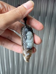 和田玉猴子吊墜