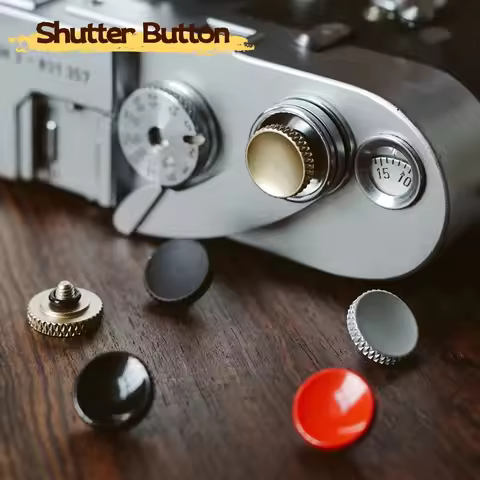Concave Shutter Release Button For Leica M M8 M9 Fujifilm X Half GFX100RF X-M5 X-E4 X-T50 X-T30 II X