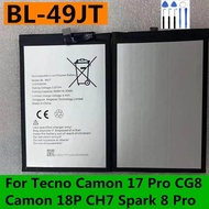 แบตเตอรี่🔋 TECNO BL-49JT/BL-49GT/BL-49FT/BL-49HT Tecno POP 4 Camon 15 16 17 Pro 18P CG8 CH7 SPARK 8