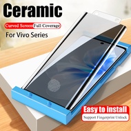 Curved Screen Full Cover Ceramic Film For Vivo V27 S17 S17E S17 S16E S16 S15E S15 S12 iQ00 11 10 9 8