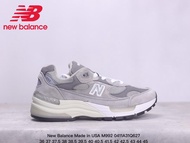 นิวบาลานซ์ new balance m992gr made in usa retro sneakers NB รองเท้าวิ่ง รองเท้าฟิตเนส รองเท้าเทนนิส รองเท้าวิ่งเทรล รองเท้าผ้าใบสีขาว