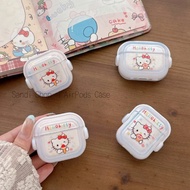 Cute Hello Kitty ice Cream Stand AirPods Pro3 Case AirPods 4/4anc Case AirPods Case For AirPods 1/2/
