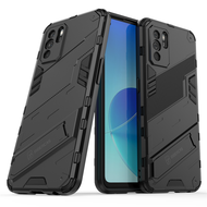 XICCI For OPPO Reno 6Z/A94 5G/A95 5G/Reno 5Z/F19 ProPlus Phone Case Punk Luxury Stand Cover Hard Arm