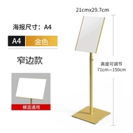Wayfinding Sign Guide Sign Water Sign Standing Display Stand Notice Sign Floor Standing A4Standing S