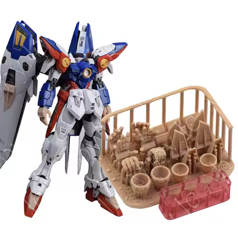 for RG 1/144 Wing Zero RESIN Build Hands Fisted Saber Hilts Armor Option Detail Parts Outer Inner Th
