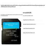 GPS SD CARD สําหรับ FORD MCA 2022 การนําทาง SD CARD FOCUS KUKA S-MAX MONDEO แผนที่รถ SD การ์ดยุโรป +