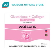 WATSONS Glutathione + Collagen 800mg Capsule Food supplement (Sold per capsule)