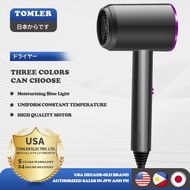 TOMLER Mini Hair Dryer - High Power Fast Drying Negative Ion Hair Dryer