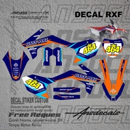Sticker Decal Sticker Mini Trail RXF 50cc Sticker rxf 110cc Sticker Minti Trail Sticker
