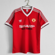 1983 Mancheste United Home Jersey Football Jersey Retro Soccer Shirt S-XXL เสื้อทีมสโมสรฟุตบอลต่างชาติ เสื้อฟุตบอลยุค90 เสื้อบราซิล เสื้อฟุตซอล เสื้อฟุตบอลย้อนยุค