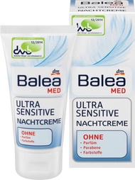 Balea Med Night Cream Ultra Sensitive, 50 ml - German product