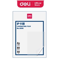 Deli Laminator Pouches 80 Mic Size A3 Beg Laminator 80 Mic Saiz A3 (50 Pcs) 3896