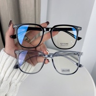 Cermin Mata Danyang TR Hitam 53 Bingkai Persegi Besar Cermin Mata Anti-Cahaya Biru Selebriti Interne