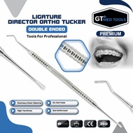 GT Med Tools Calcium Hydroxide Dental Applicator Instrument — Single-Ended Stainless Steel Dycal Pla