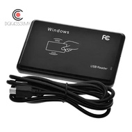 USB RFID Reader 125khz EM4100 ID Contactless Sensitivity Smart Card Reader TK4100 Support Window Sys