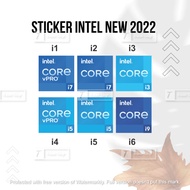 Intel Laptop Sticker Core i3 i5 i7 i9 2022