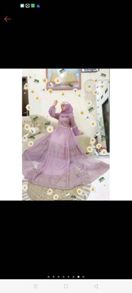 GAMIS BRUKAT TERBARU ALENA//DRES PESTA MEWAH//GAUN BERUKAT MURAH DAN MEWAH//BAJU LAMARAN CASUAL//GAM