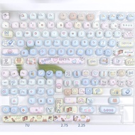 ปุ่มคีย์บอร์ดทรงกลมสุดน่ารัก MOG ความสูง MAC หินหลอม 68HI75 HI8 K99 F99 104 F87 ปุ่มคีย์บอร์ดแบบพิมพ