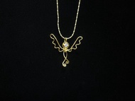 【魂之翼】-天使/精靈/翅膀/施華洛世奇水晶項鍊