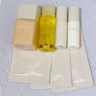 [SET 套裝]🔮RMK 試用包 試用裝 7件 (RMK Liquid Foundation SPF 9 皇牌 絲絹 粉底液 #100 Smooth Cleansing Oil 柔滑卸妝油 liqui