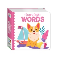 Babys First Words Board Book Age 6+ Months to Help Brain Development