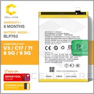 Battery FOR REALME C17 /REALME 7I RMX2103 / REALME V3 / REALME 8 5G RMX3241 / REALME Q2I BLP803 (500