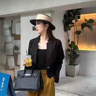 Hermes黑銀birkin35 togo皮35*25*18 99新帶膜配件鑰匙*2 鎖 塵袋