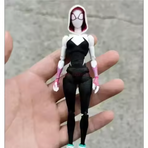 Marvel Spider-man Miles Morales Gwen Stacy Action Figures Spider-man Across The Spider-verse Figures
