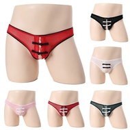 Mens Underwear Regular Sexy Crotchless Thong Daily Underwear Free Size