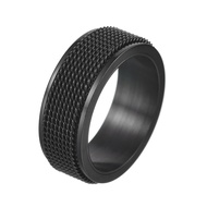 Udolfly Mens Fidget Rings Anxiety Rings for Men Women Chain Spinner Rings for Kids Teen Titanium Ste