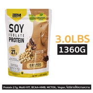 BBM Soy Protein Isolate รสมอคค่า โปรตีน 27g Multi-VIT  BCAA+HMB  MCTOIL โปรตีนถั่วเหลือง Vega ไม่มีส