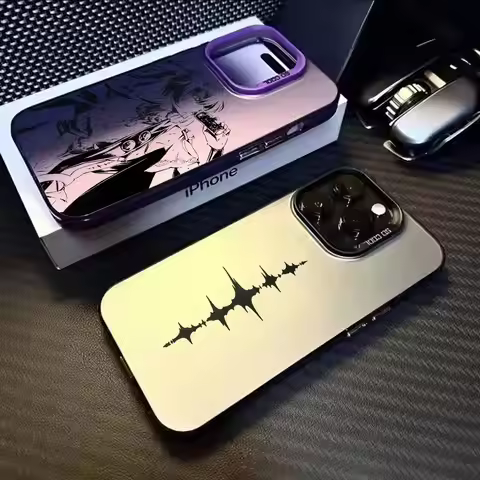 Wuthering Waves WuWa Game Phone Case For iPhone 17,16,15,14,13,12,11,Mini,Pro,E,MAX White Matte Shoc