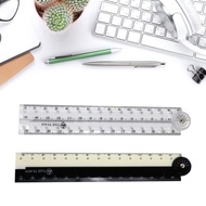 SA Flexible Measuring Ruler Drawing Ruler Foldable Straight Ruler Geometry Ruler