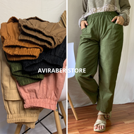 Willow Pants Wanita Big Size 35-80 kg / Baggy Pants Wanita / Celana Kulot Wanita / Celana Wanita Bah