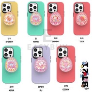 🇰🇷 Korea BT21 CHIMMY SHOOKY TATA RJ MANG KOYA COOKY TIME TO PARTY GAME MACHINE ACRYL FOLDING TOK CASE 韓國 防彈少年團 BTS 帶防摔效能 手機保護套 連伸縮氣墊套裝（多款手機型號） iPhone14 iPhone 14 iPhone13 iPhone12 適用於 三星 Samsung Galaxy NOTE系列 Note 20 S10 S21+ S22+ S22 S22U 最新款式 正貨 韓國空運到港