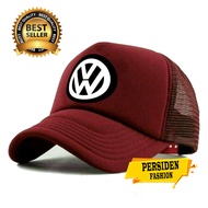 VW Logo Premium Mesh Trucker Hat