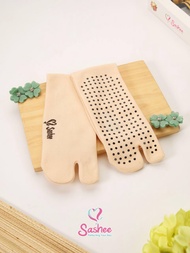 BELLINO - Kaos Kaki Sashee Jempol Anti Slip Nylon Spandek Perlengkapan Haji Umroh Wanita Muslimah Ka