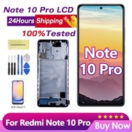 AAA Quality LCD For Xiaomi Redmi Note 10 Pro Display Touch Screen Digitizer Assembly M2101K6G M2101K