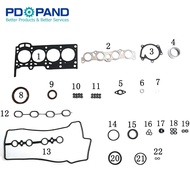 1SZ-FE Engine Overhaul Rebuilding Gasket Kit 04111-23040 forToyota YARIS/VITZ SCP1_ ECHO Hatchback N